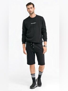 Men's Black Shorts by Dolce&Gabbana